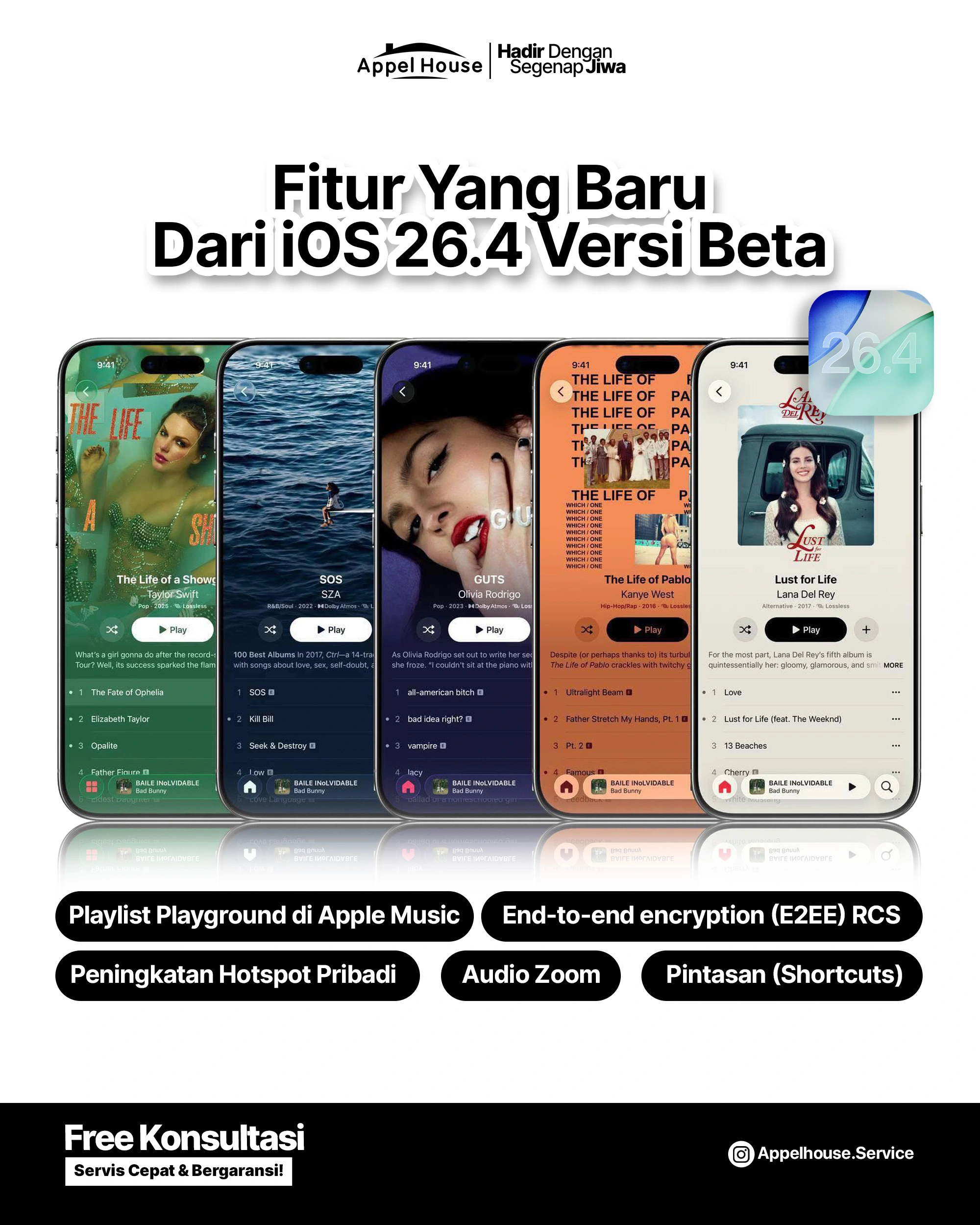 Intip Fitur Baru iOS 26.4 Beta
