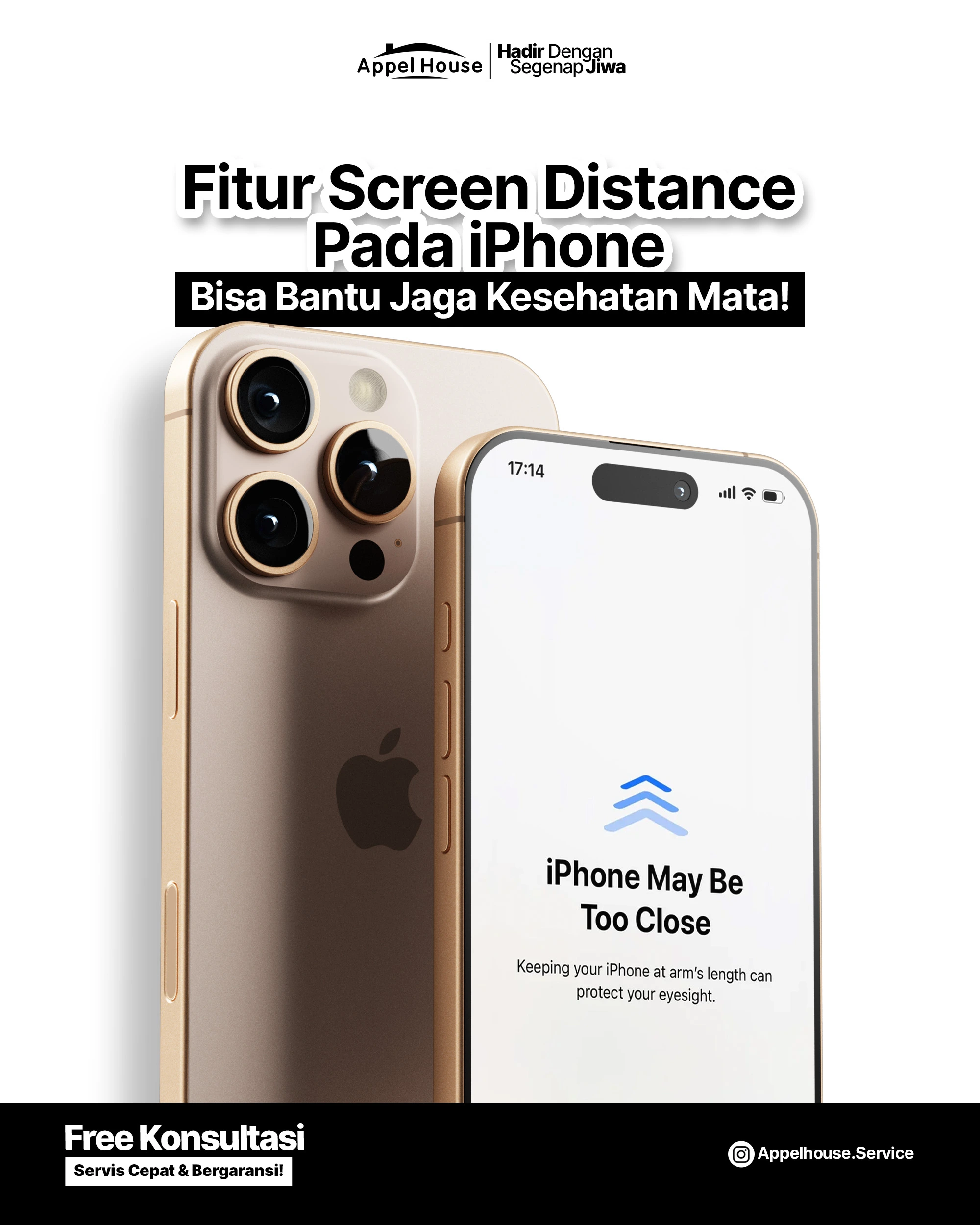 Awas Mata Kamu! Aktifkan Fitur Screen Distance di iPhone Kalian