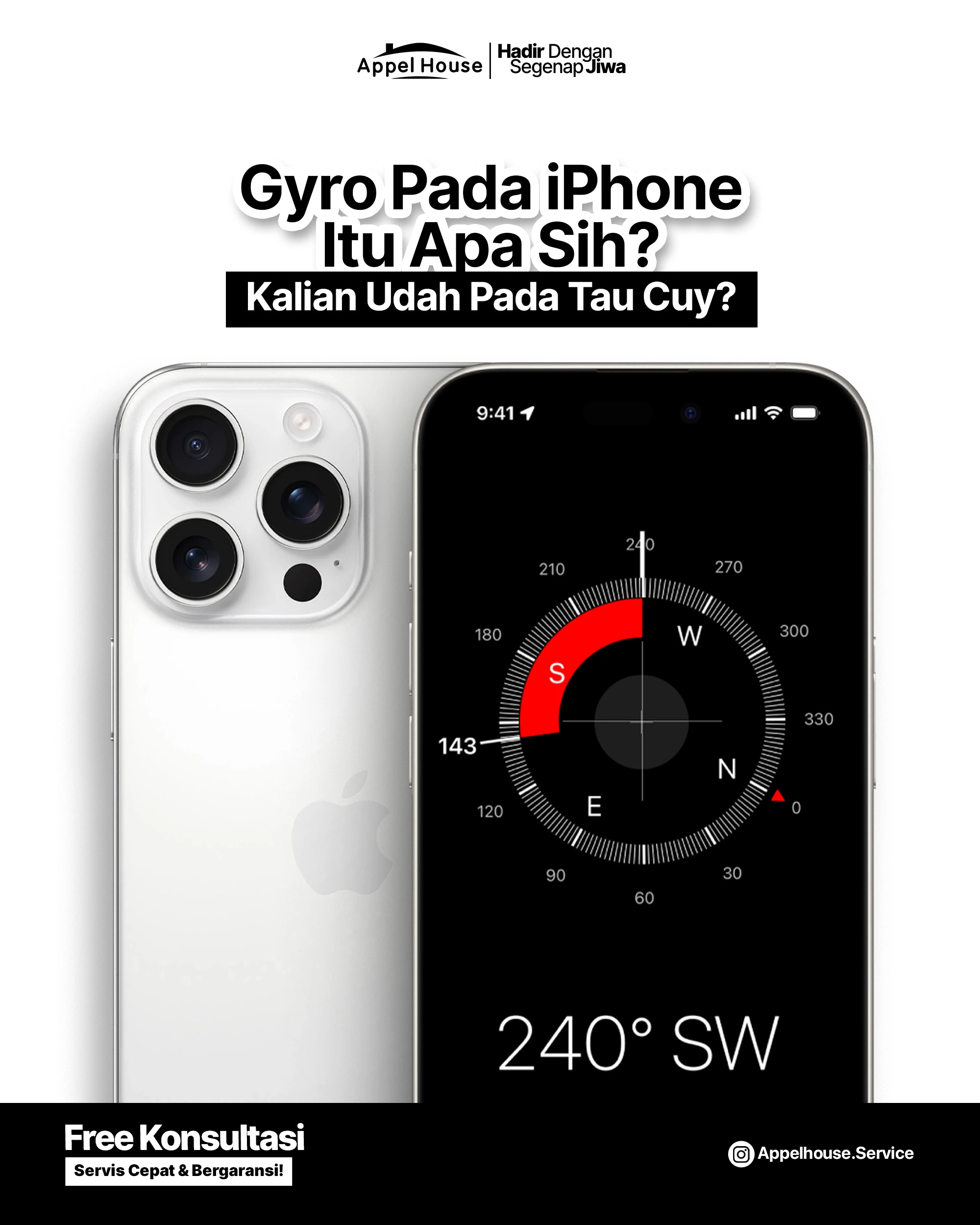 Apa Itu Gyro pada iPhone? Fungsi & Cara Kerjanya