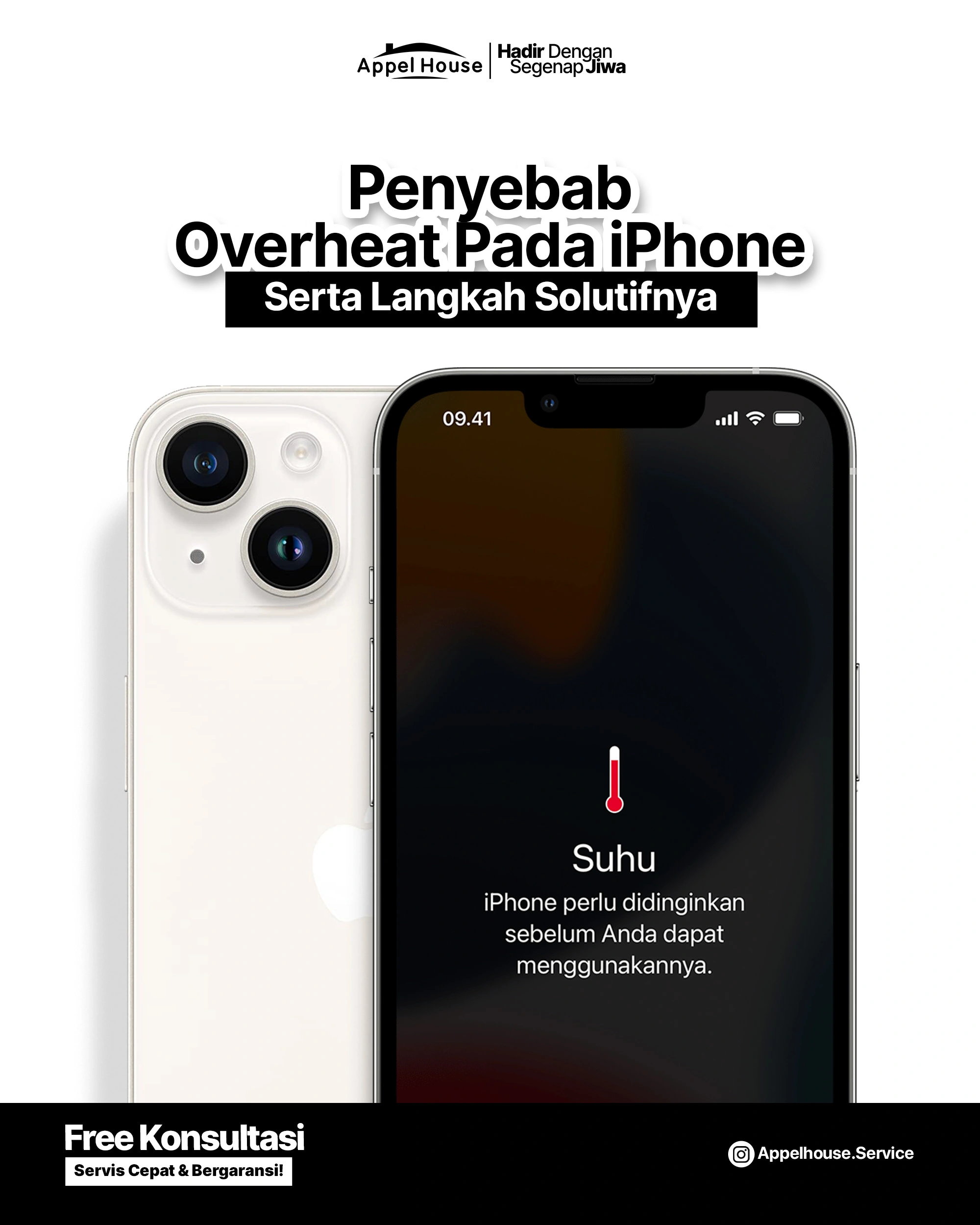 Penyebab iPhone Mudah Overheat & Cara Mengatasinya