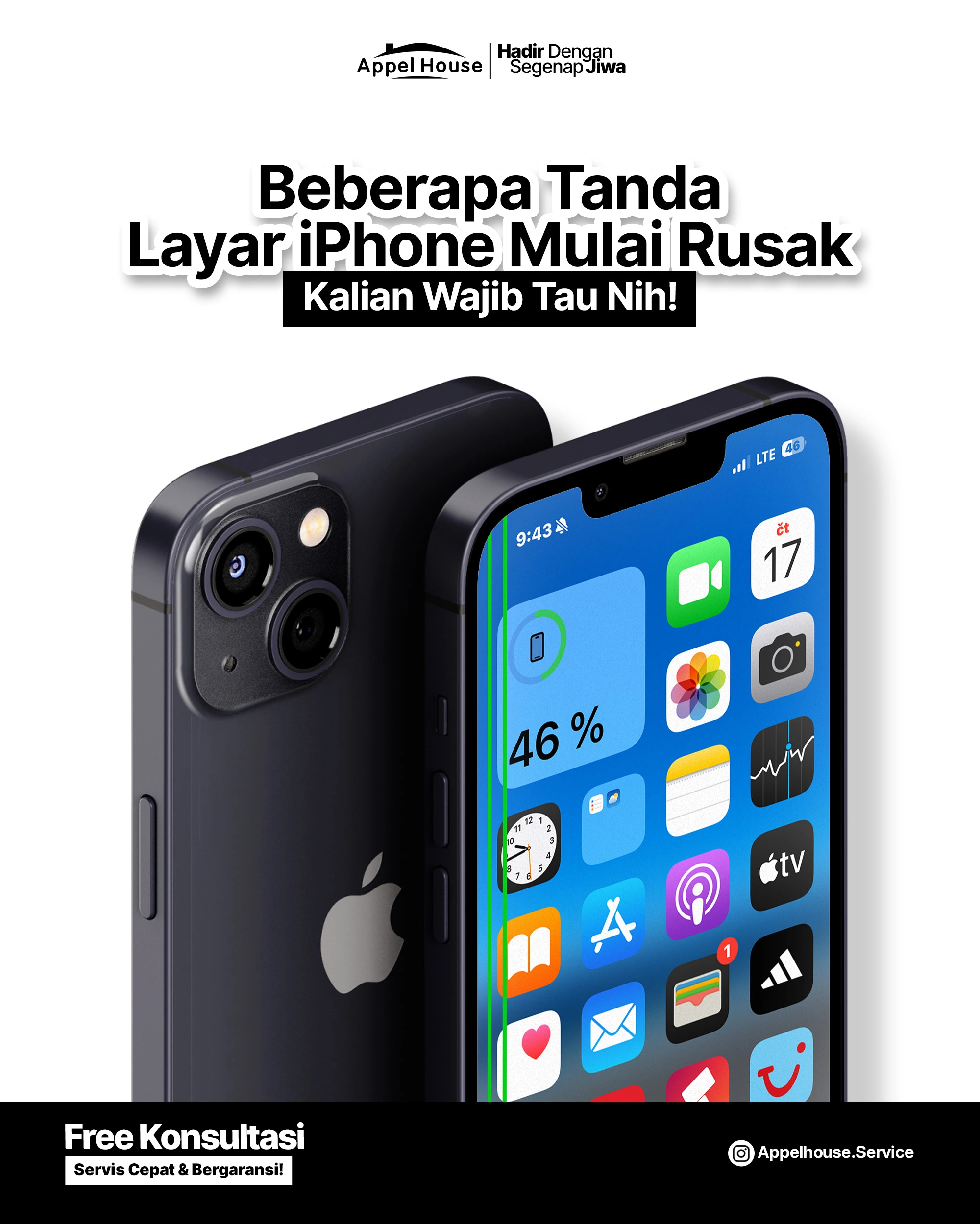 Waspada! 7 Tanda Layar iPhone Mulai Rusak