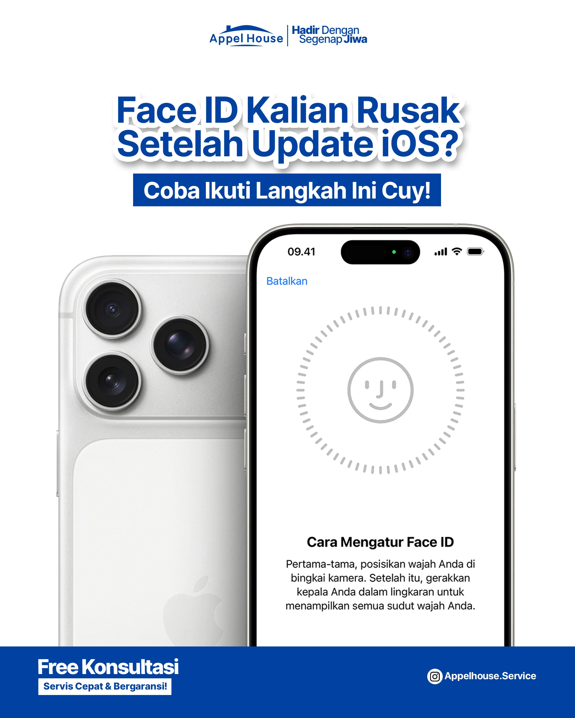 Face ID iPhone Bermasalah Setelah Update iOS? Ini Cara Mengatasinya