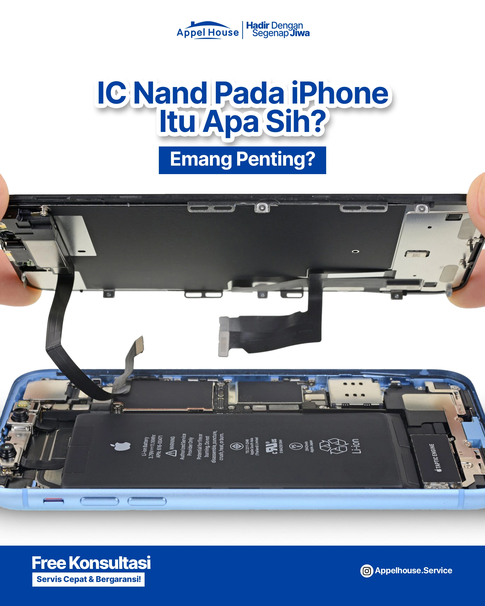 IC NAND pada iPhone Itu Apa Sih? Emang Penting?