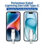 Perbedaan Kabel Lightning dan USB