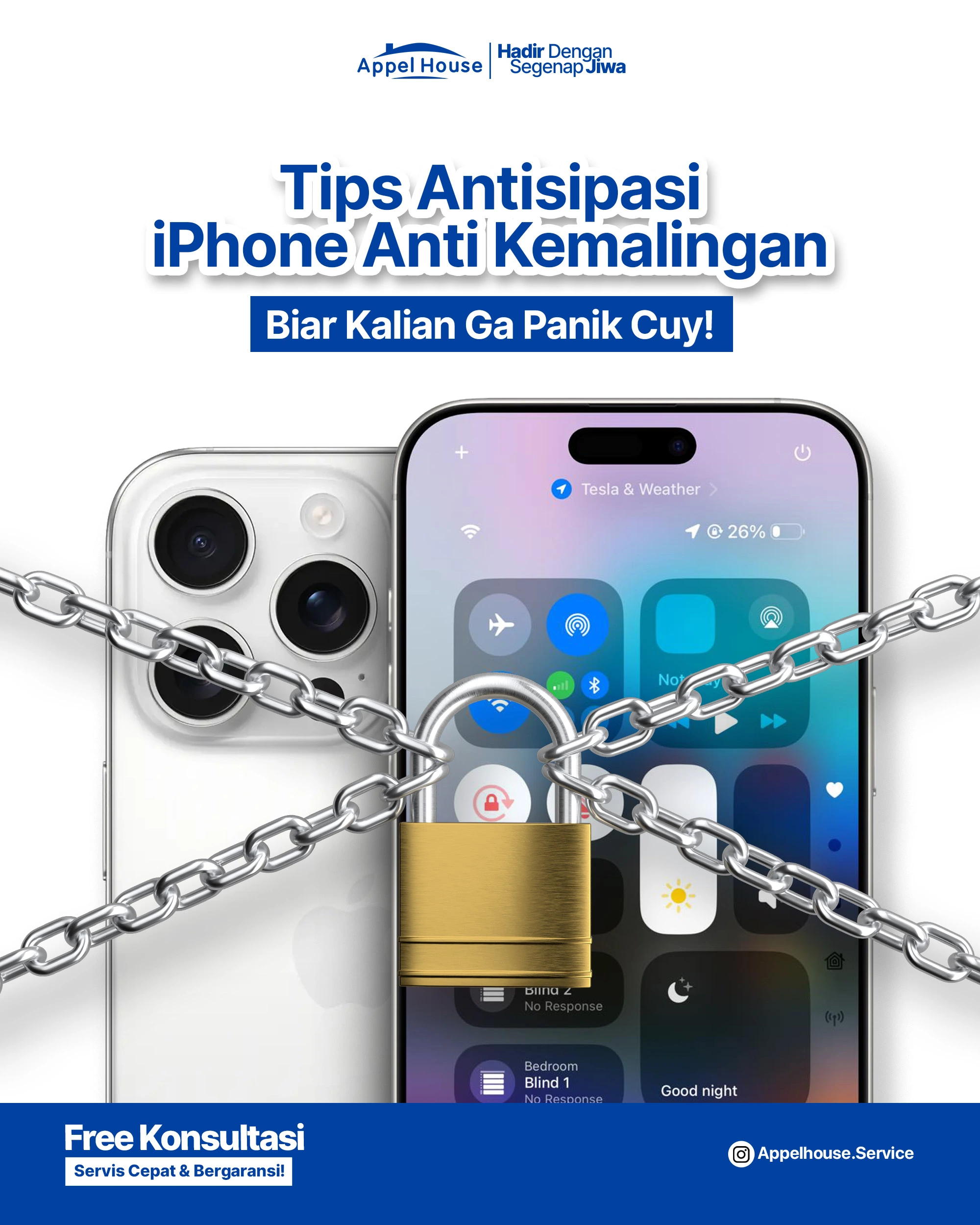 Tips Antisipasi iPhone Anti Kemalingan