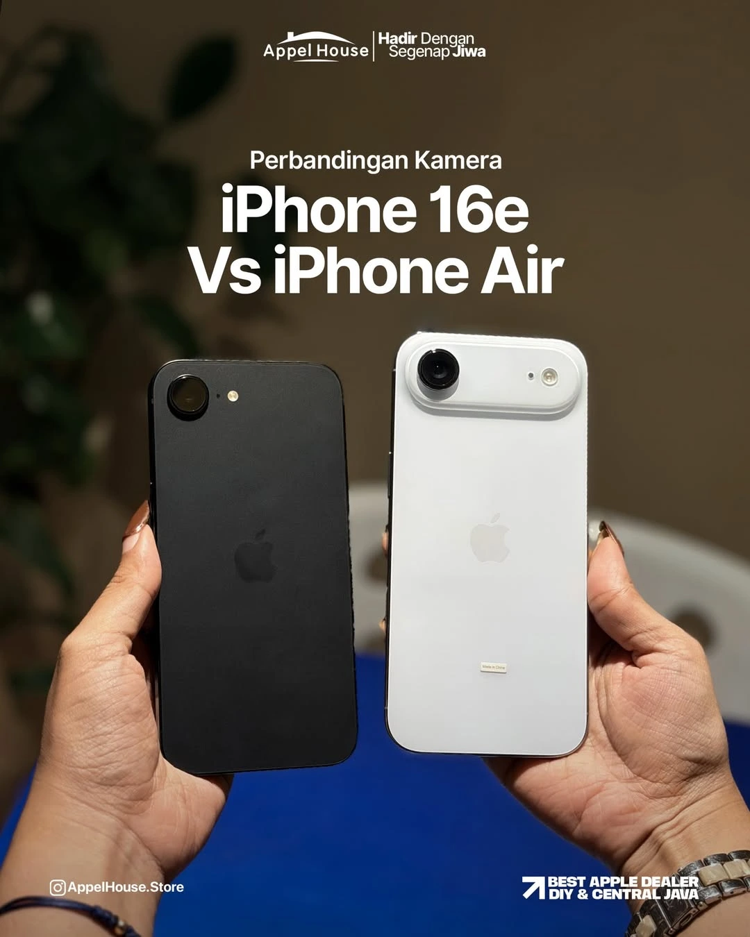 Perbandingan Kamera iPhone 16e vs iPhone Air: Simpel or Stylish?