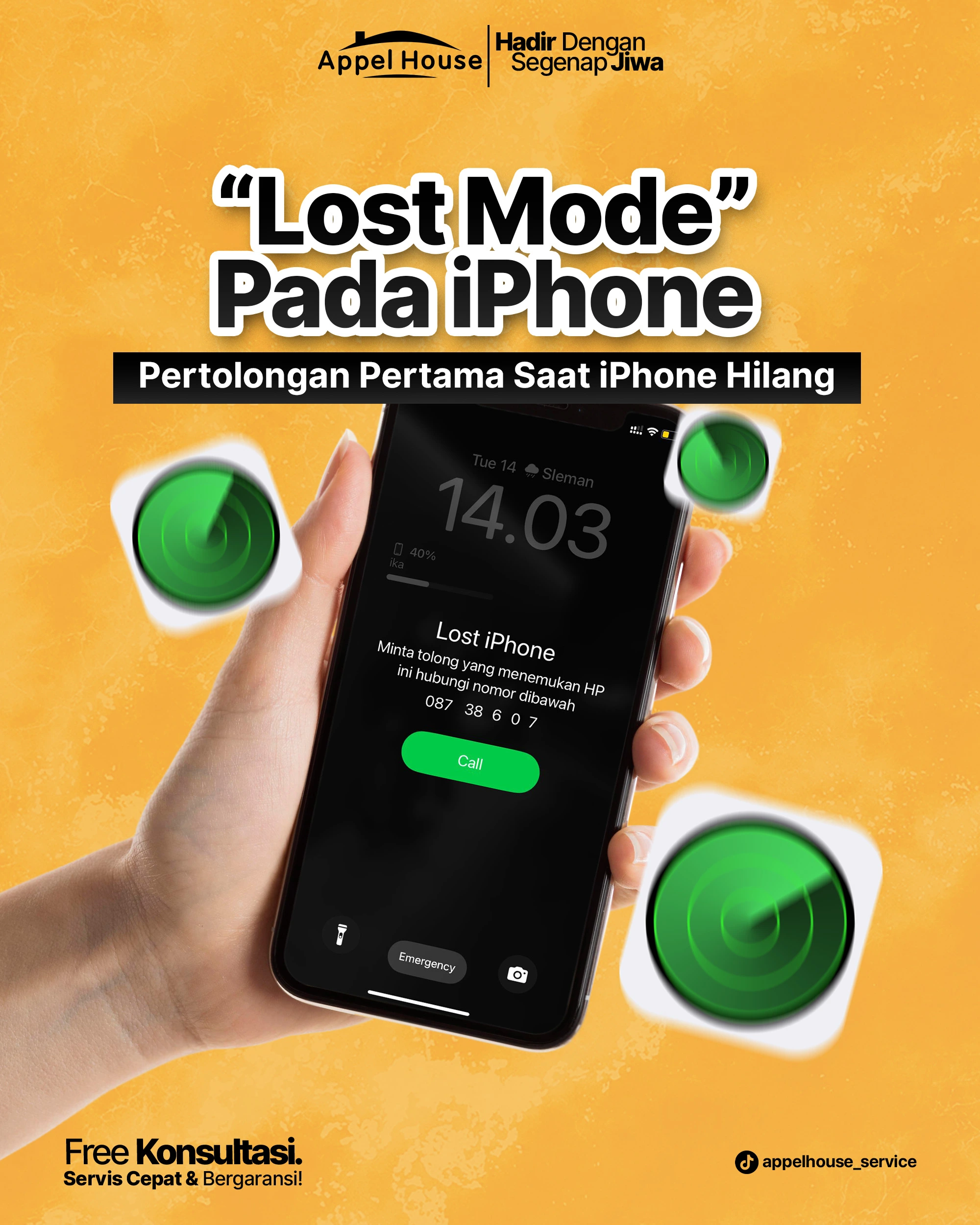 Pertolongan Pertama Saat iPhone Hilang