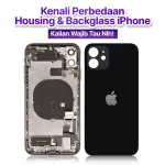Perbedaan Housing & Backglass iPhone
