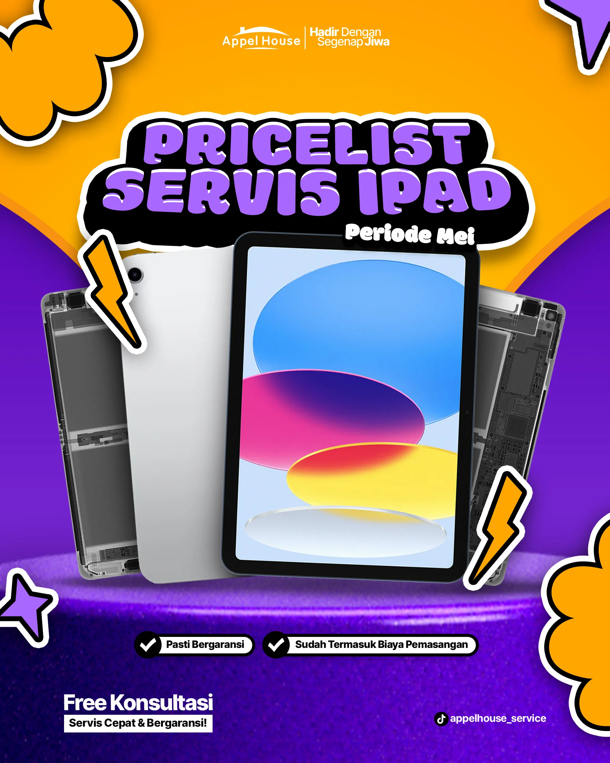 Rekomendasi Service iPad di Jogja, Appelhouse Service Pilihan Terbaik