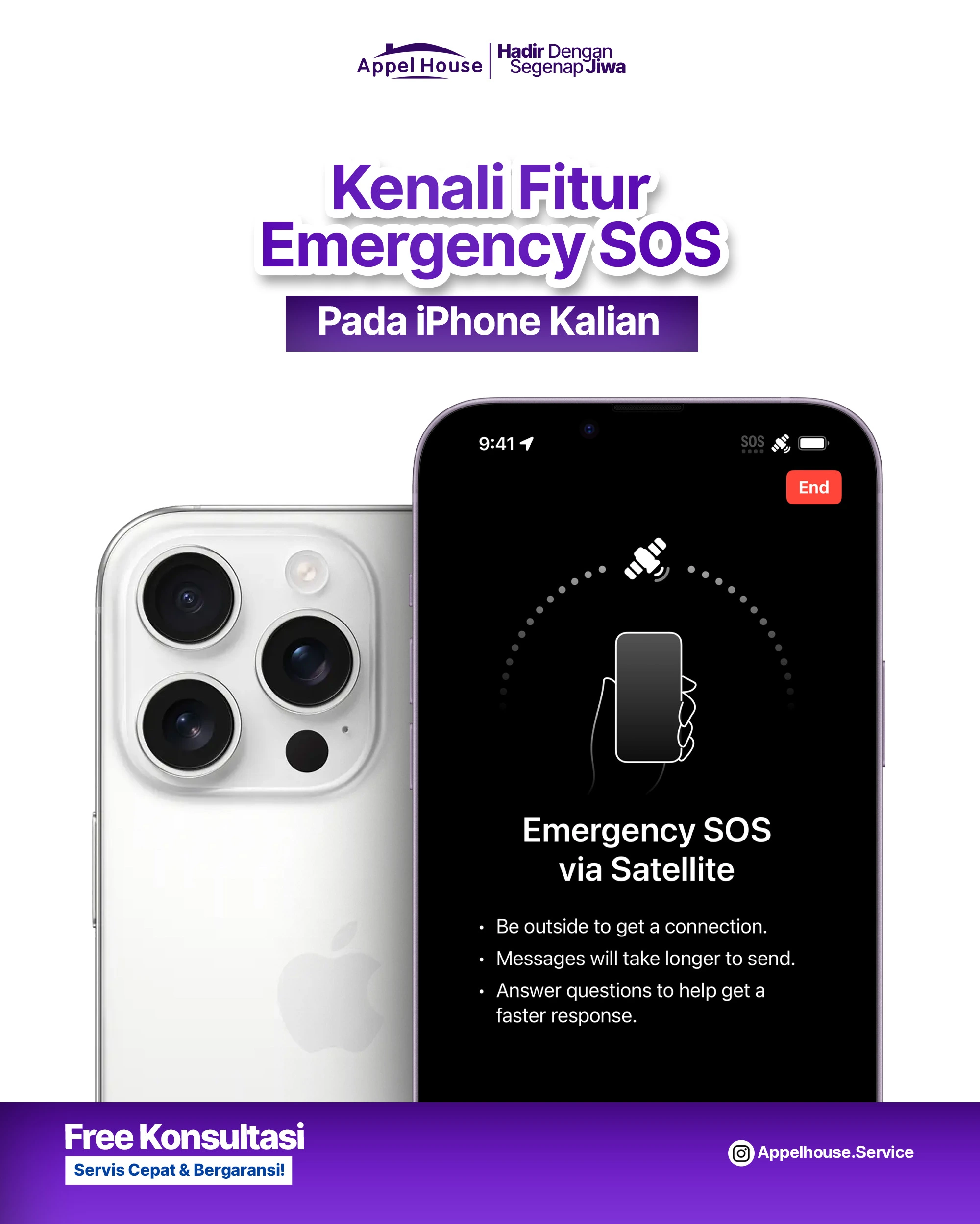 Fitur Emergency SOS iPhone