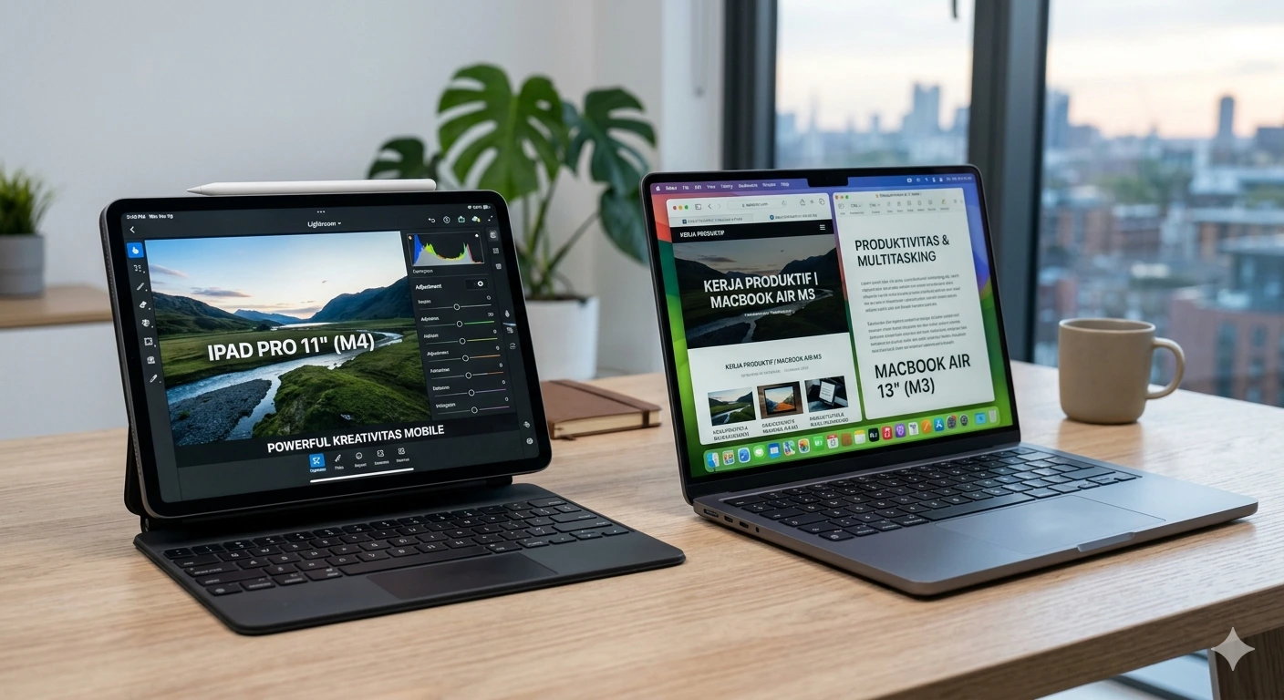 iPad Pro vs MacBook Air: Apakah iPad Benar-Benar Bisa Menggantikan Laptop di Tahun 2026?