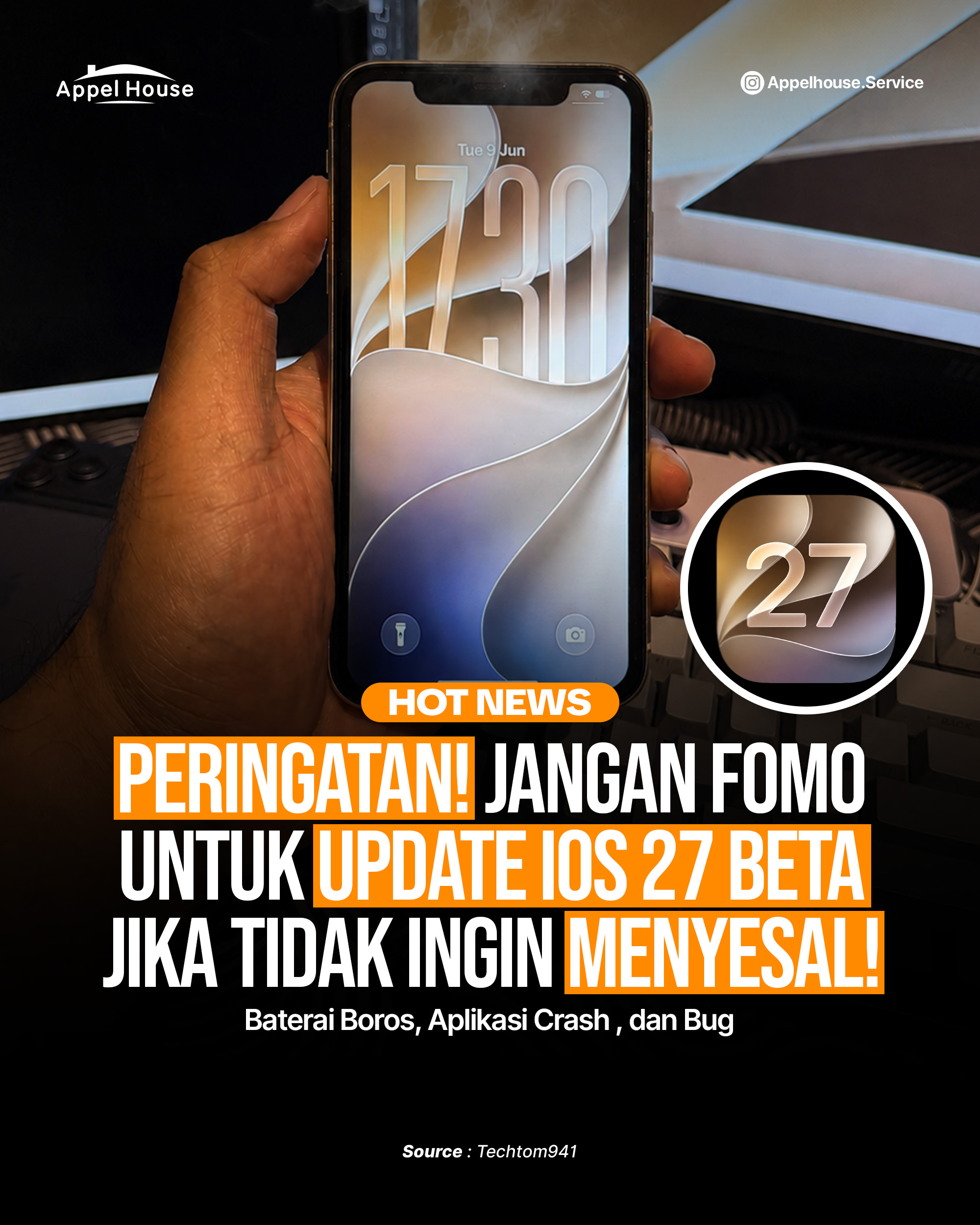 Update iOS 27 Beta